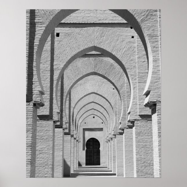 Pôster MARROCOS, Tizi, N, Estrada Test Pass, TIN MAL: (Frente)