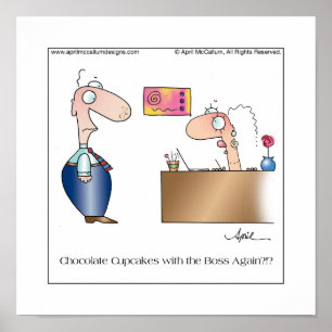 Poster MARROM dos desenhos animados de NOSER