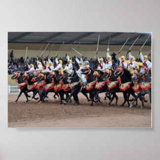 Poster Marroquino Tbourida