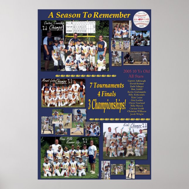 Pôster Mars All Stars (Frente)