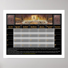 Poster Mars Camping Proibido