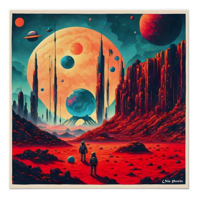 PÔSTER MARS CONQUEST 3 (Frente)