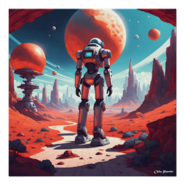 PÔSTER MARS CONQUEST 4