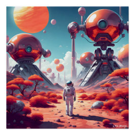PÔSTER MARS CONQUEST 5