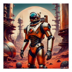 PÔSTER MARS CONQUEST 6