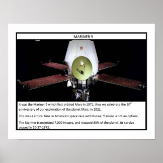 Poster Mars Mariner 9