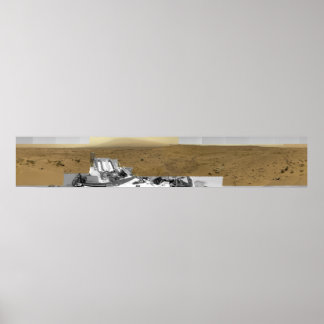 Pôster Mars Panorama: Uma Imagem Histórica