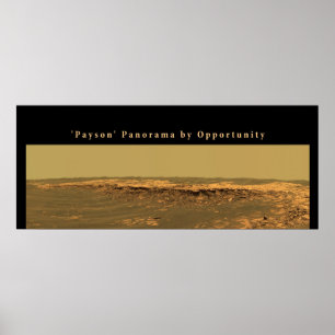 Pôster Mars 'Payson' Panorama by Opportunity