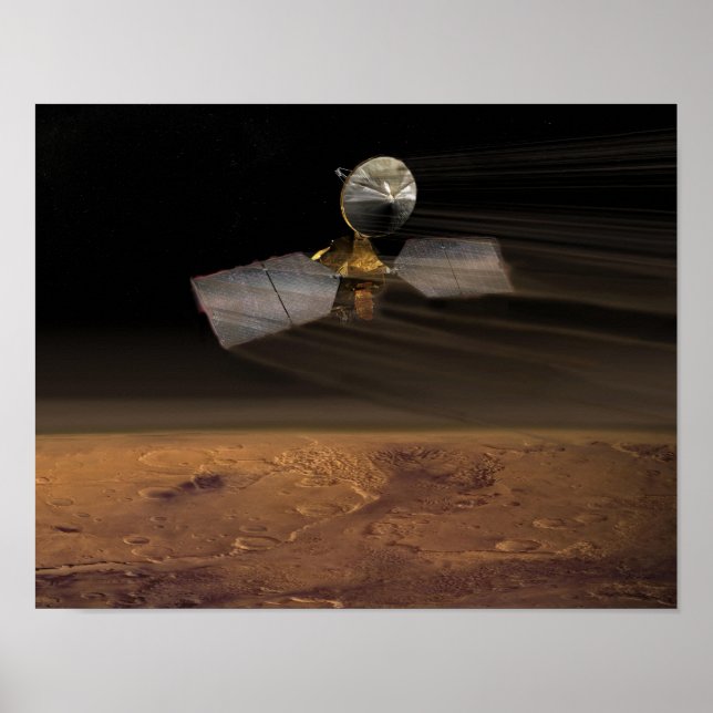Poster Mars Reconnaissance Orbiter (Frente)
