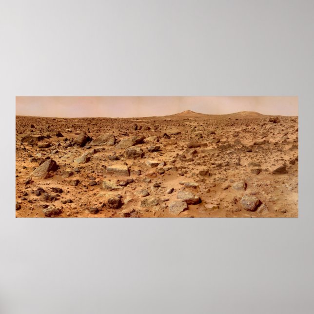 Pôster Mars Surface (Frente)