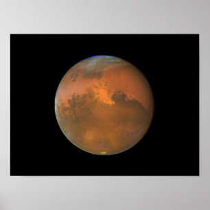 Poster Mars (Telescópio Hubble)