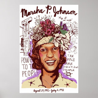 Poster Marsha P Johnson