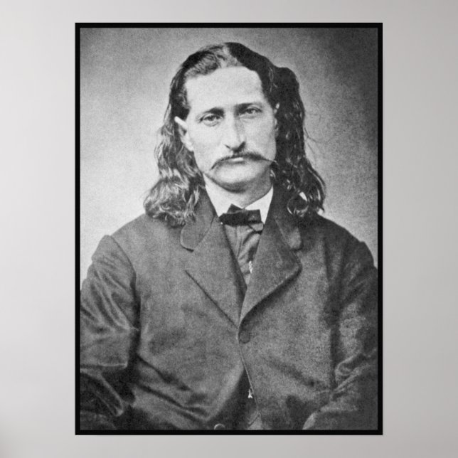 Poster Marshal Wild Bill Hickok Old West Guncater (Frente)