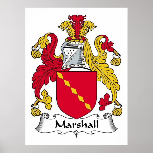 Pôster Marshall Family Crest (Frente)
