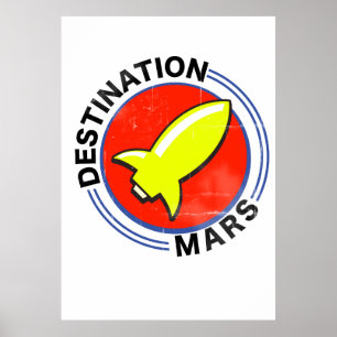 Poster Marte de Destino