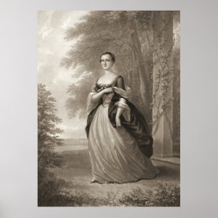 Pôster Martha nova Washington 1863