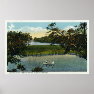 Poster Martha's Vineyard, cena de Tashmoo do lago