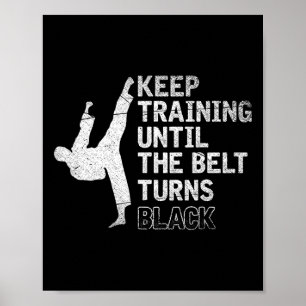 Poster Martial Arts - Presente Motivação Que Estipula Cin