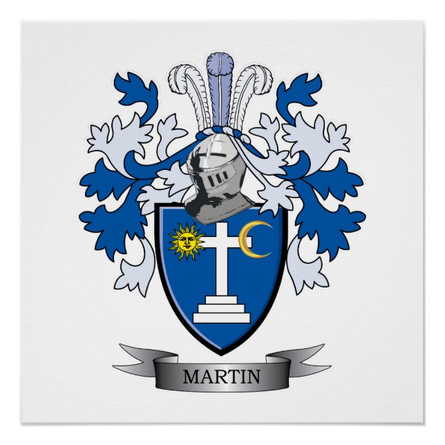 Pôster Martin Casaco of Arms (Frente)