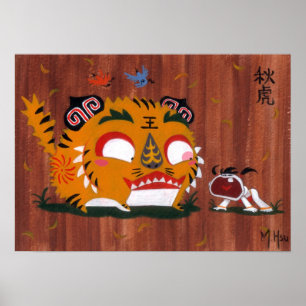 Pôster Martin Hsu - tigre do outono