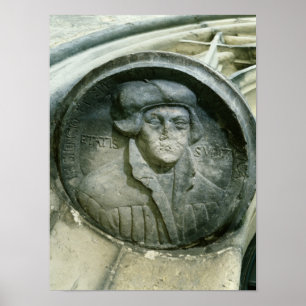 Pôster Martin Luther envelhecido 57 com o Luther aumentou