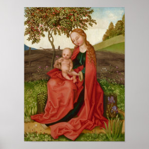 Poster Martin Schongauer CC0945 Virgin e Jardim Infantil