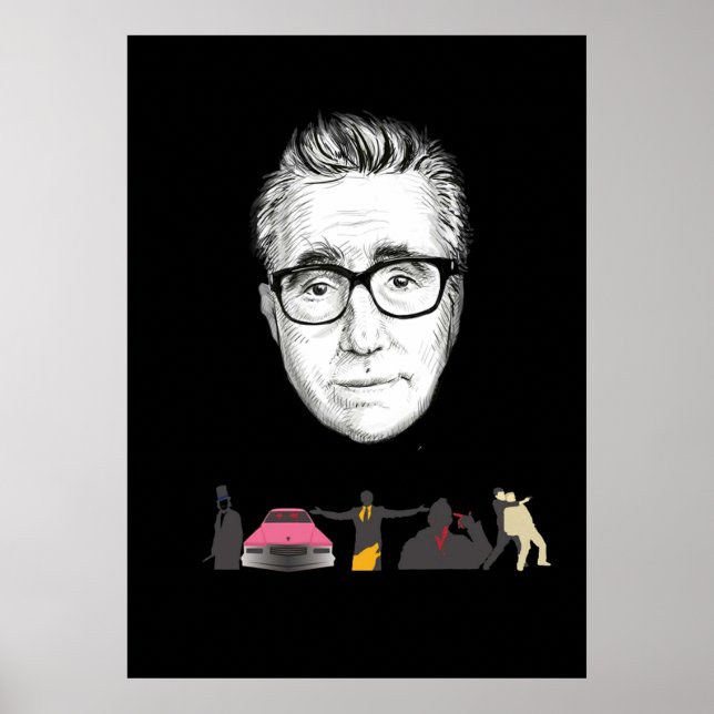 Poster Martin Scorsese Films (Frente)