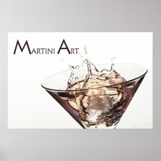 Poster Martini Art