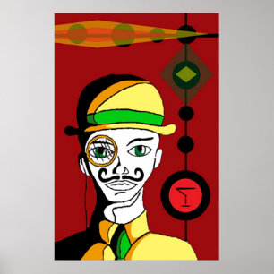 Poster Martini Gin't