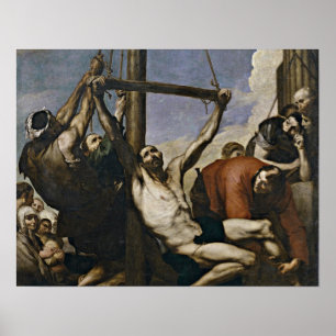 Pôster Martírio de St Philip por Jusepe de Ribera