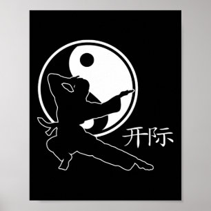 Poster Martirização Símbolo de Lance Karate Kick Fighter 