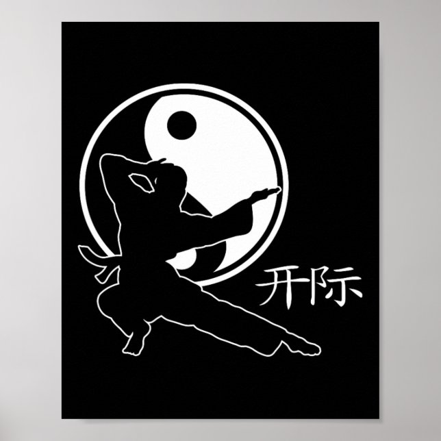 Poster Martirização Símbolo de Lance Karate Kick Fighter  (Frente)