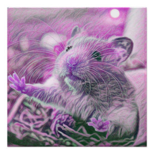 Pôster martmix animal- hamster