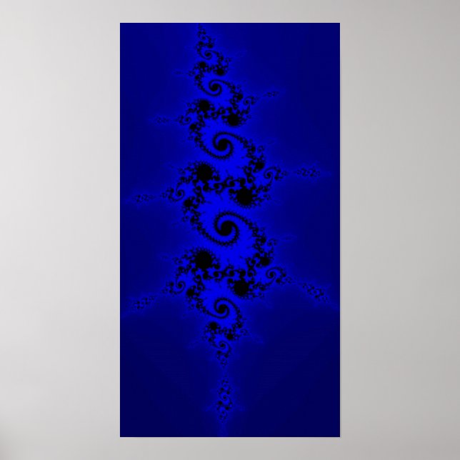 Poster Marvel Azul (Frente)