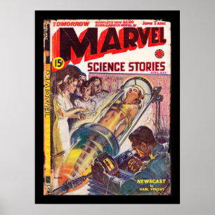 Pôster Marvel Science Stories v01 n05 (1939-04-05.Western