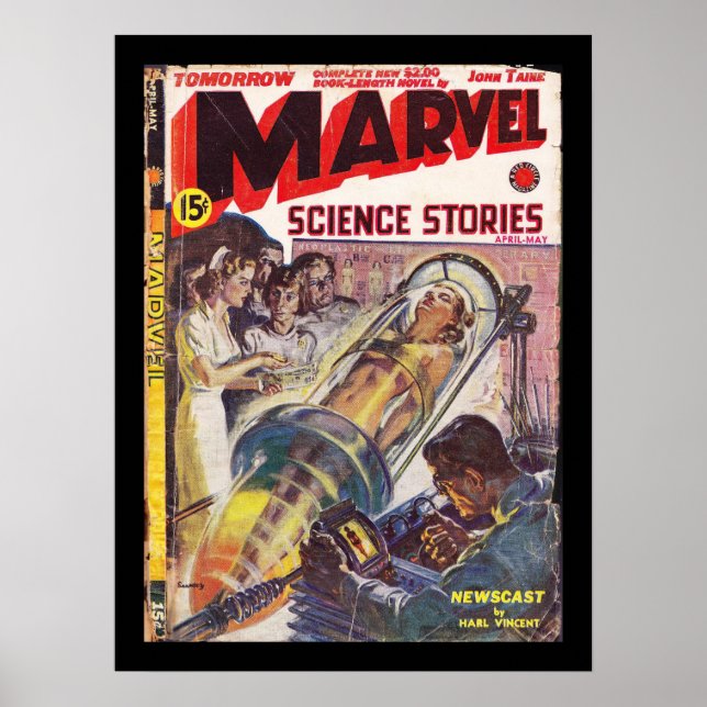 Pôster Marvel Science Stories v01 n05 (1939-04-05.Western (Frente)