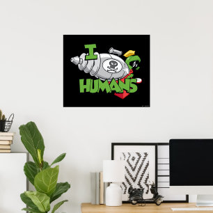 Poster MARVIN I Laser Humans