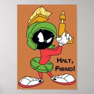 Poster MARVIN MARTIAN™ Pronto Com Laser
