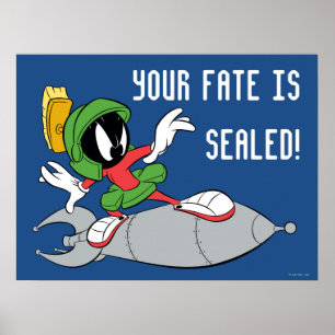 Pôster MARVIN, MARTIAN™ Riding Rocket (Foguete itinerante