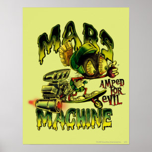 Poster MARVIN THE MARTIAN™ Mars Machine