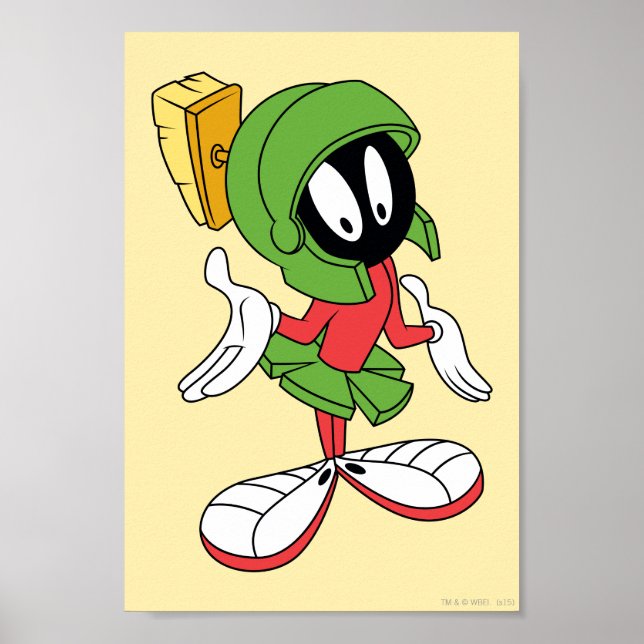 Poster MARVIN THE MARTIAN™ Shrug (Frente)
