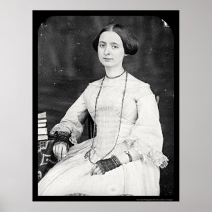 Pôster Mary A. Bartlett Daguerreotype 1853