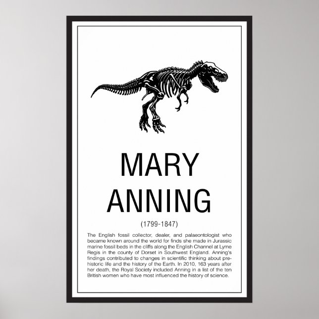Poster Mary Anning (Frente)