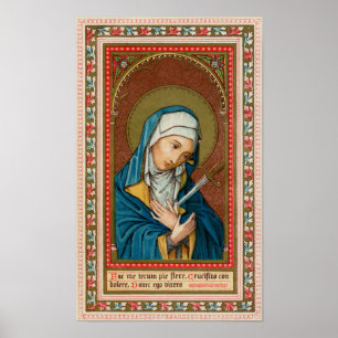 Poster Mary as Mater Dolorosa (Mãe das Tristezas) (SAU20)