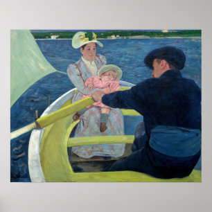 Poster Mary Cassatt - O Partido do Barco