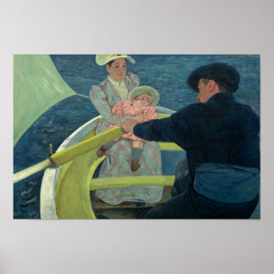 Poster Mary Cassatt - O Partido do Barco