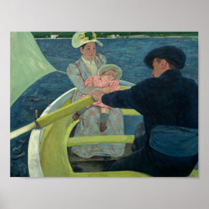 Poster Mary Cassatt - O Partido do Barco