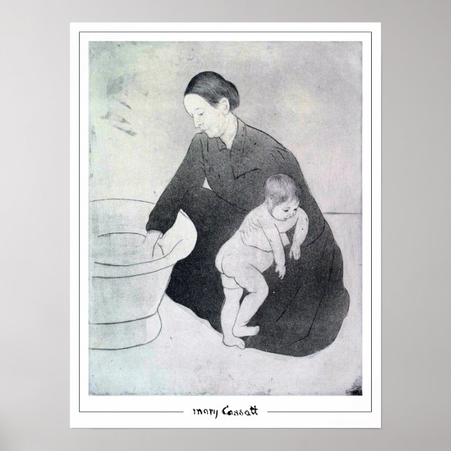 Poster Mary Cassatt Zedign Cartaz de Arte #289 (Frente)