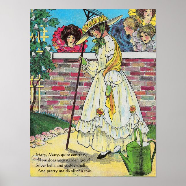 Poster Mary Mary Muito Ao Contrário De Como Seu Jardim Cr (Frente)