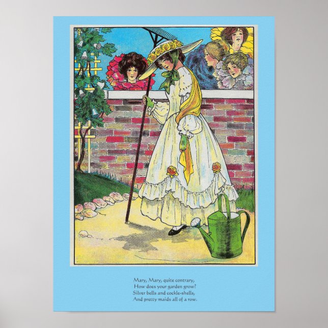 Poster Mary Mary Muito Ao Contrário De Como Seu Jardim Cr (Frente)